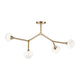 Cassius 39.5" 4-Light Convertible Chandelier