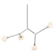 Cassius 39.5" 4-Light Convertible Chandelier