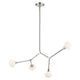Cassius 39.5" 4-Light Convertible Chandelier