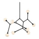 Cassius 52.5" 8-Light Convertible Chandelier