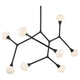 Cassius 52.5" 8-Light Convertible Chandelier
