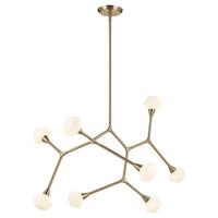 Cassius 52.5" 8-Light Chandelier