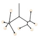 Cassius 61.25" 8-Light Convertible Chandelier