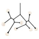Cassius 61.25" 8-Light Convertible Chandelier