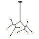 Cassius 61.25" 8-Light Convertible Chandelier
