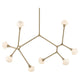 Cassius 61.25" 8-Light Convertible Chandelier