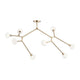 Cassius 61.25" 8-Light Convertible Chandelier