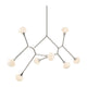 Cassius 61.25" 8-Light Convertible Chandelier