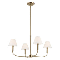 Eadie 30.75" 4-Light Chandelier
