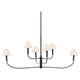 Eadie 51.5" 6-Light Chandelier