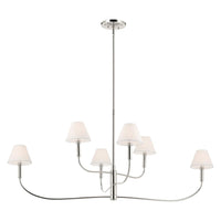 Eadie 51.5" 6-Light Chandelier