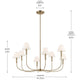 Eadie 41.25" 8-Light Chandelier
