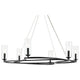 Harpin 37.75" 6-Light Chandelier