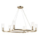Harpin 37.75" 6-Light Chandelier