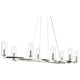 Harpin 52.5" 8-Light Linear Chandelier