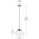 Nella 12" 1-Light Pendant