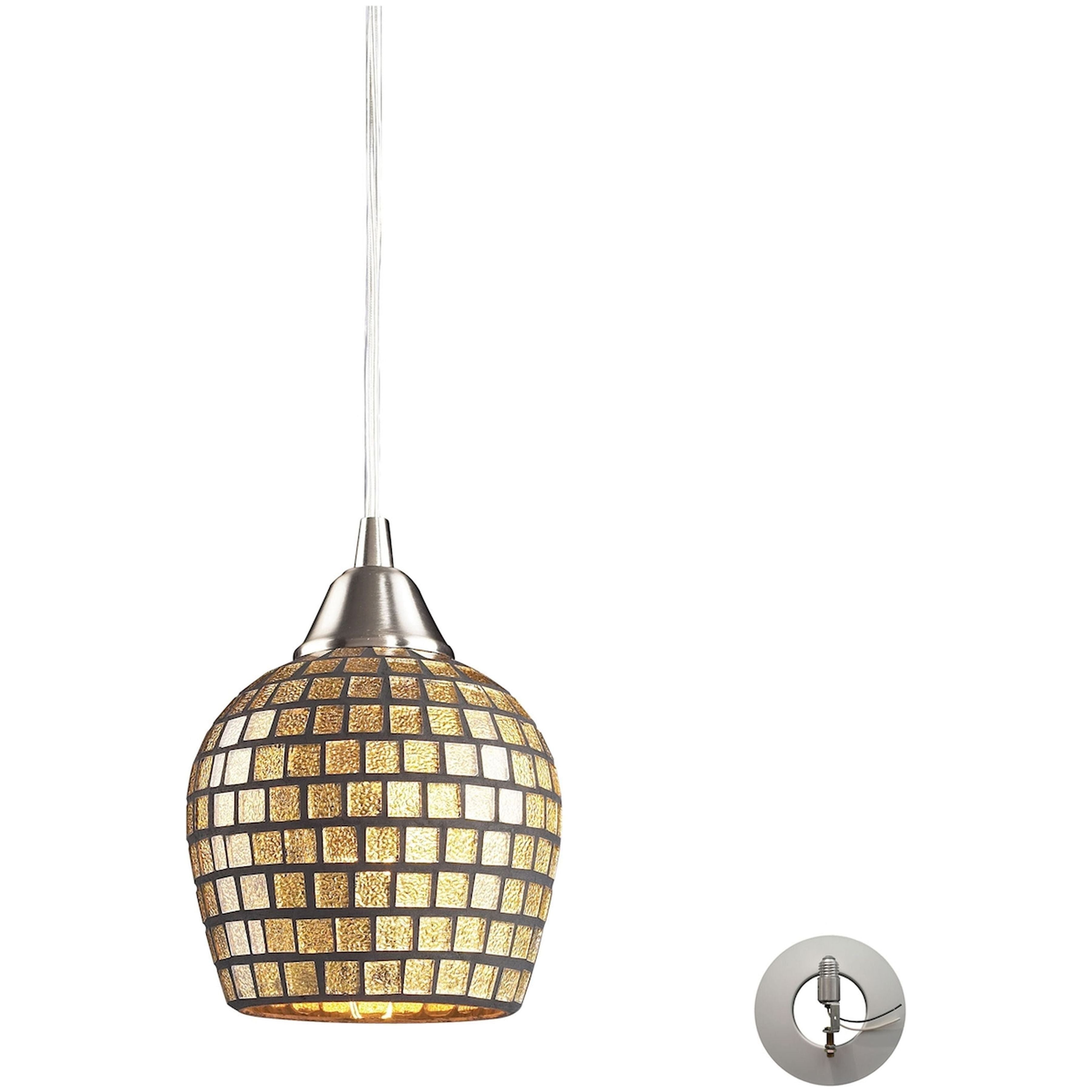 Fusion 5" Wide 1-Light Mini Pendant