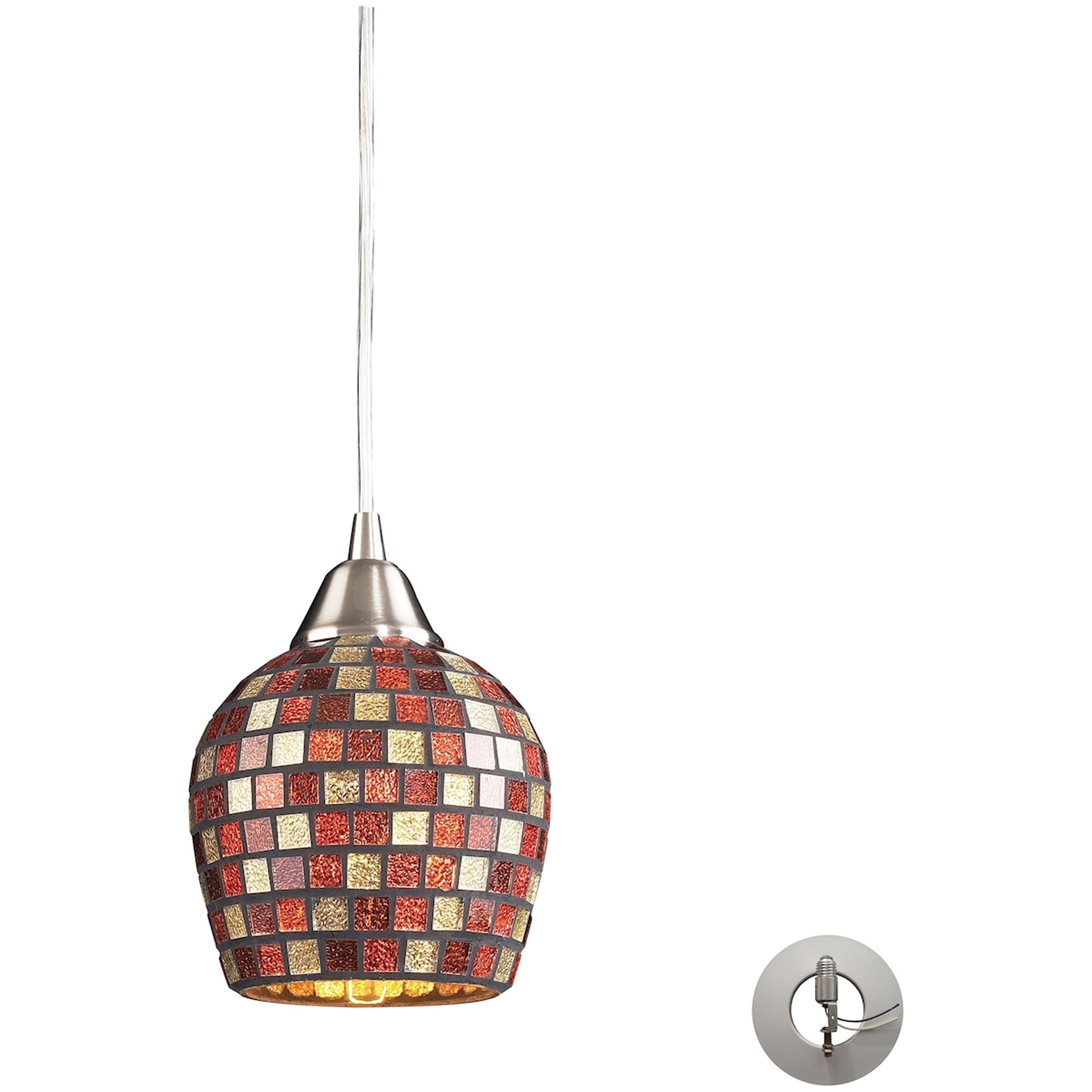 Fusion 5" Wide 1-Light Mini Pendant