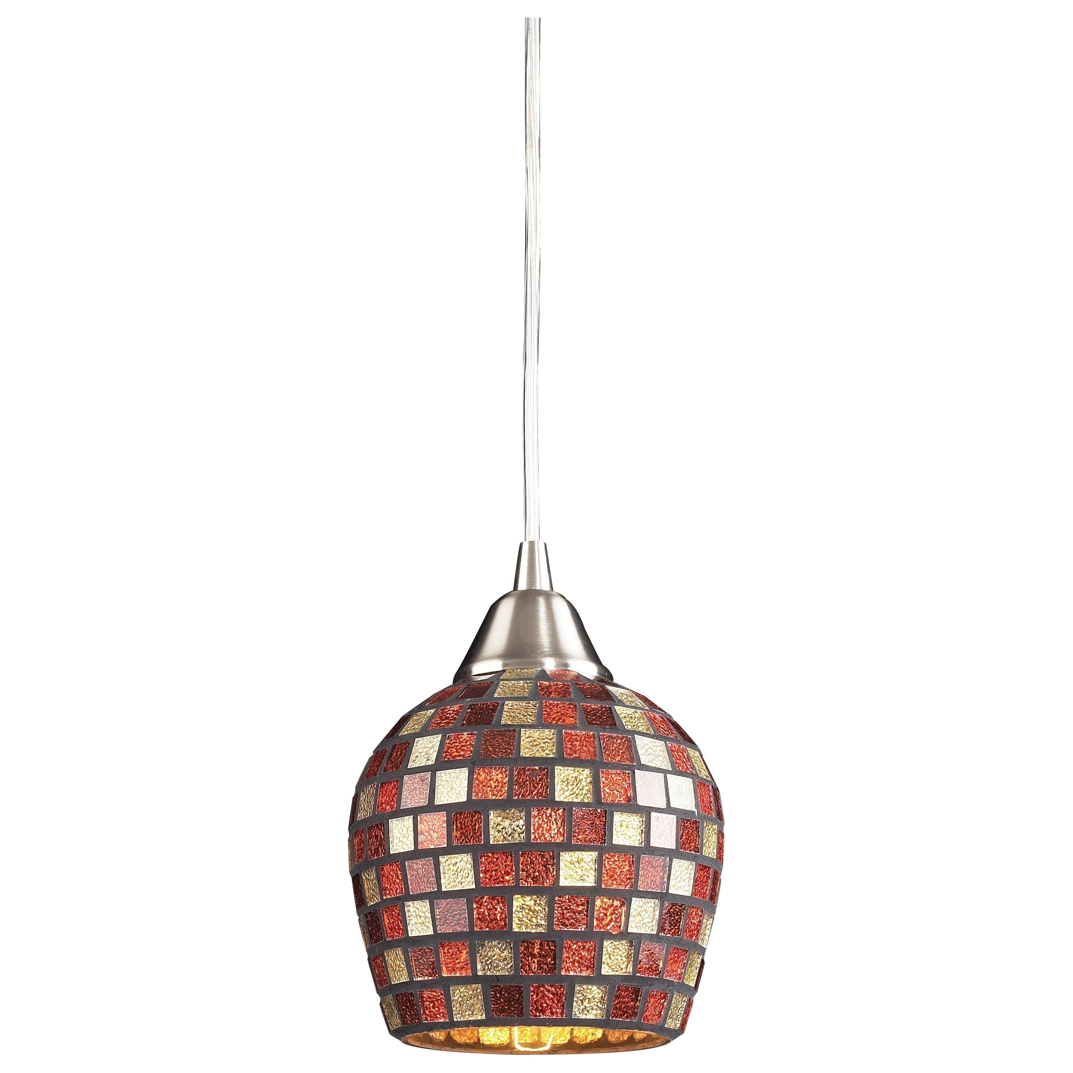 Fusion 5" Wide 1-Light Mini Pendant