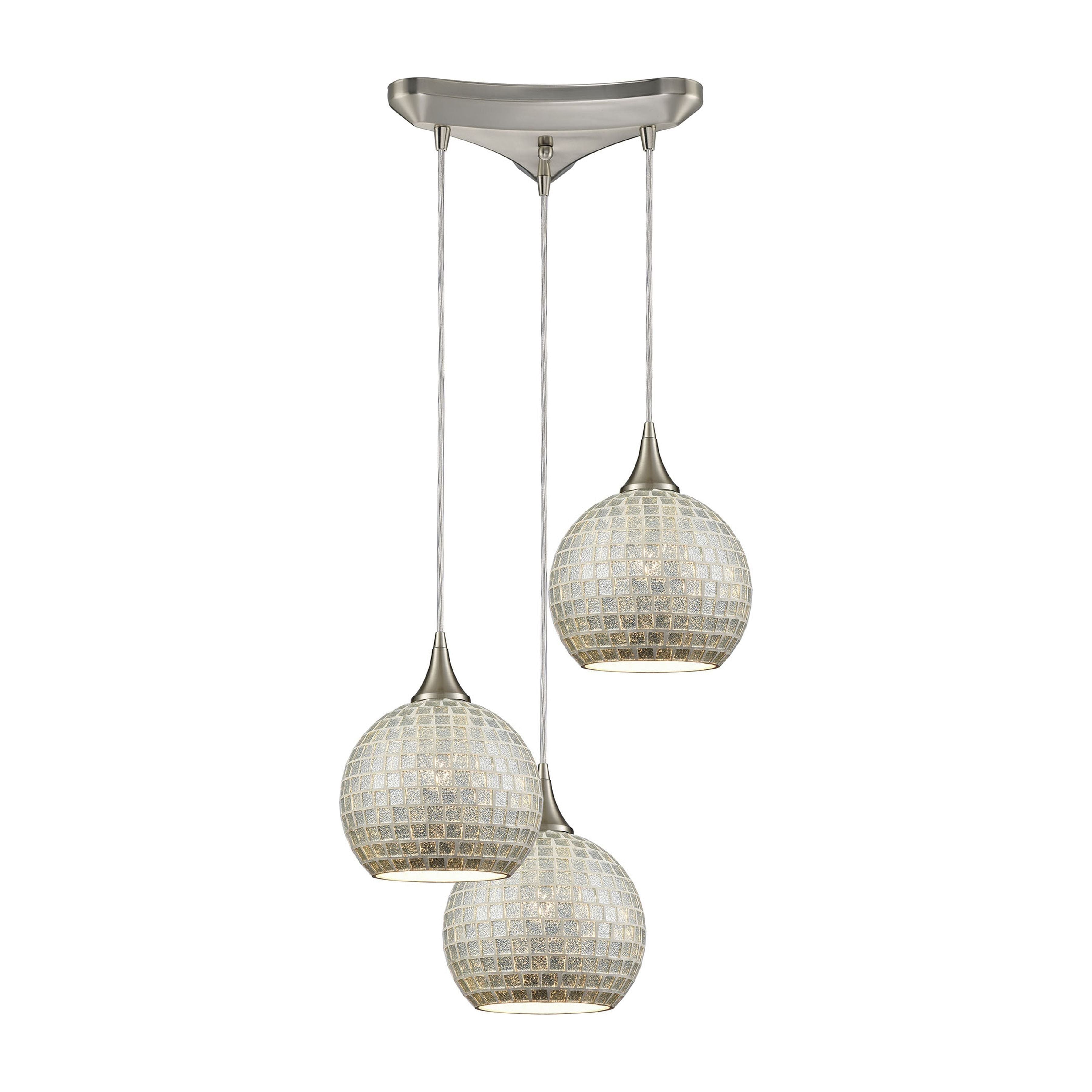 Fusion 12" Wide 3-Light Multi Pendant