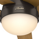 Anslee Low Profile Fan with Light 46"