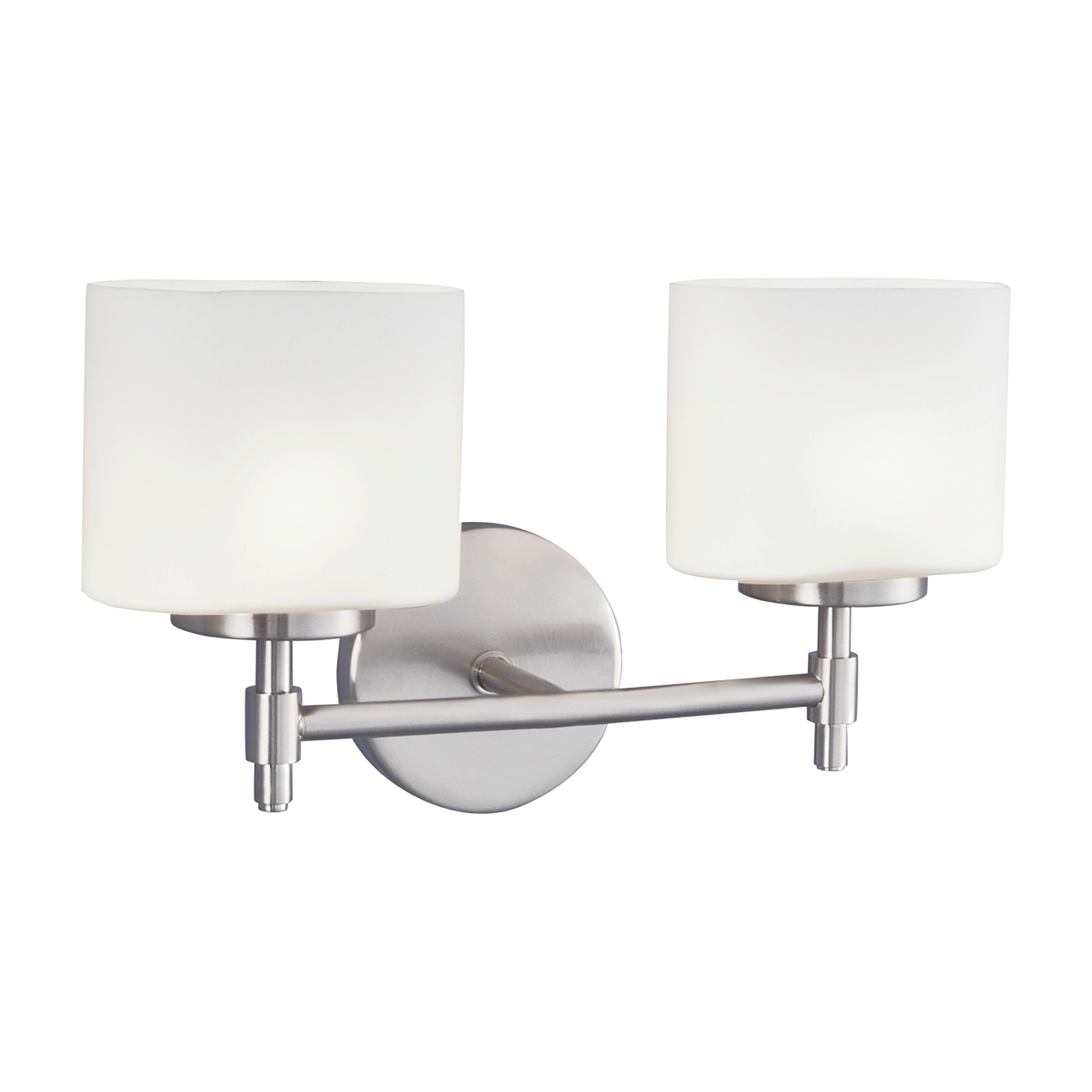 Moderne 2-Light Vanity Sconce