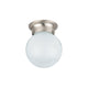 Tomkin One Light Ceiling Flush Mount