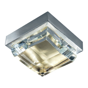 Crystal Mini Flush Mount Light