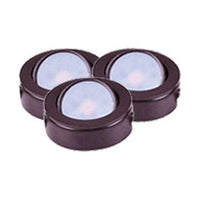 CounterMax MX-LD-AC 3000K LED Puck Light (3 Pack)