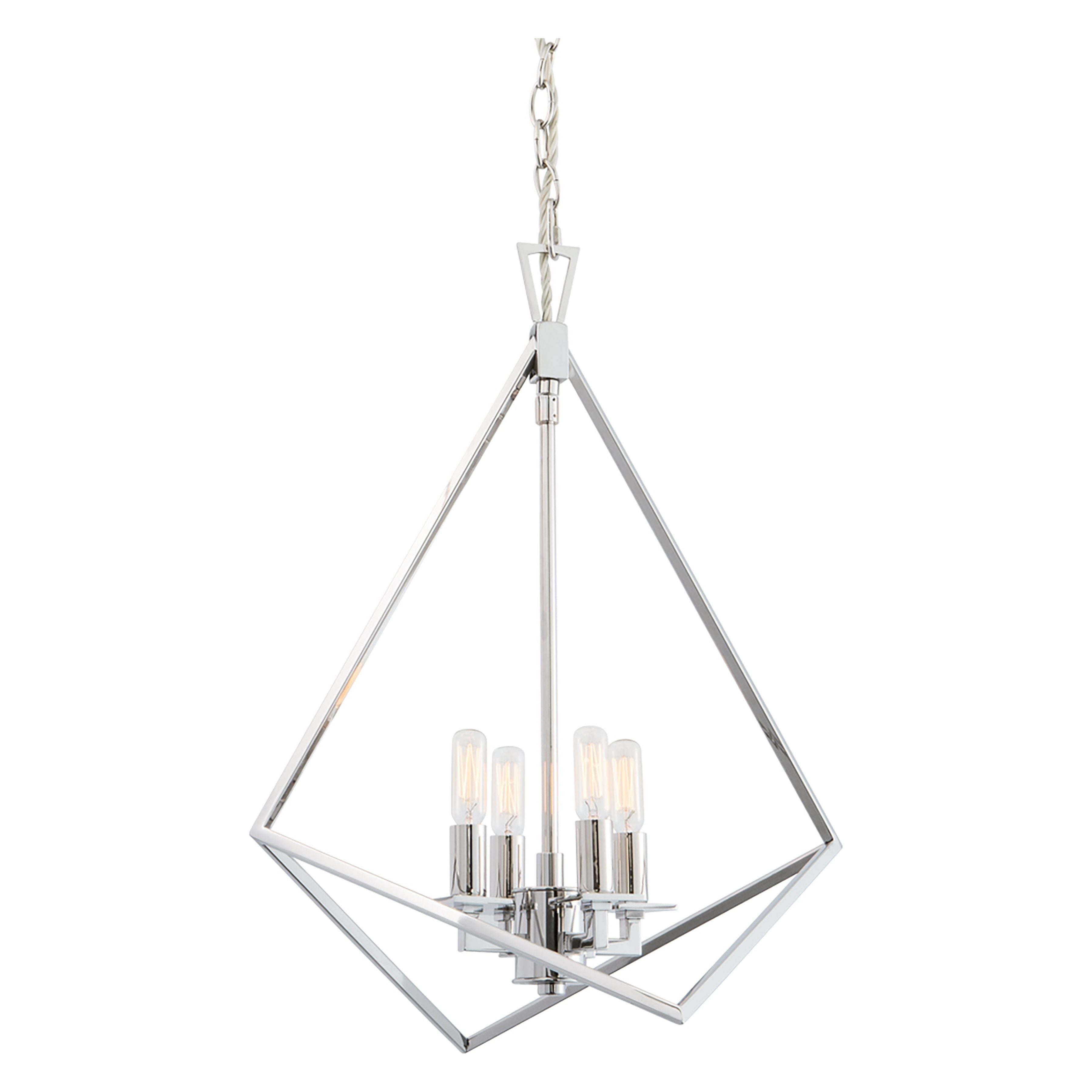 Trapezoid Cage Chandelier