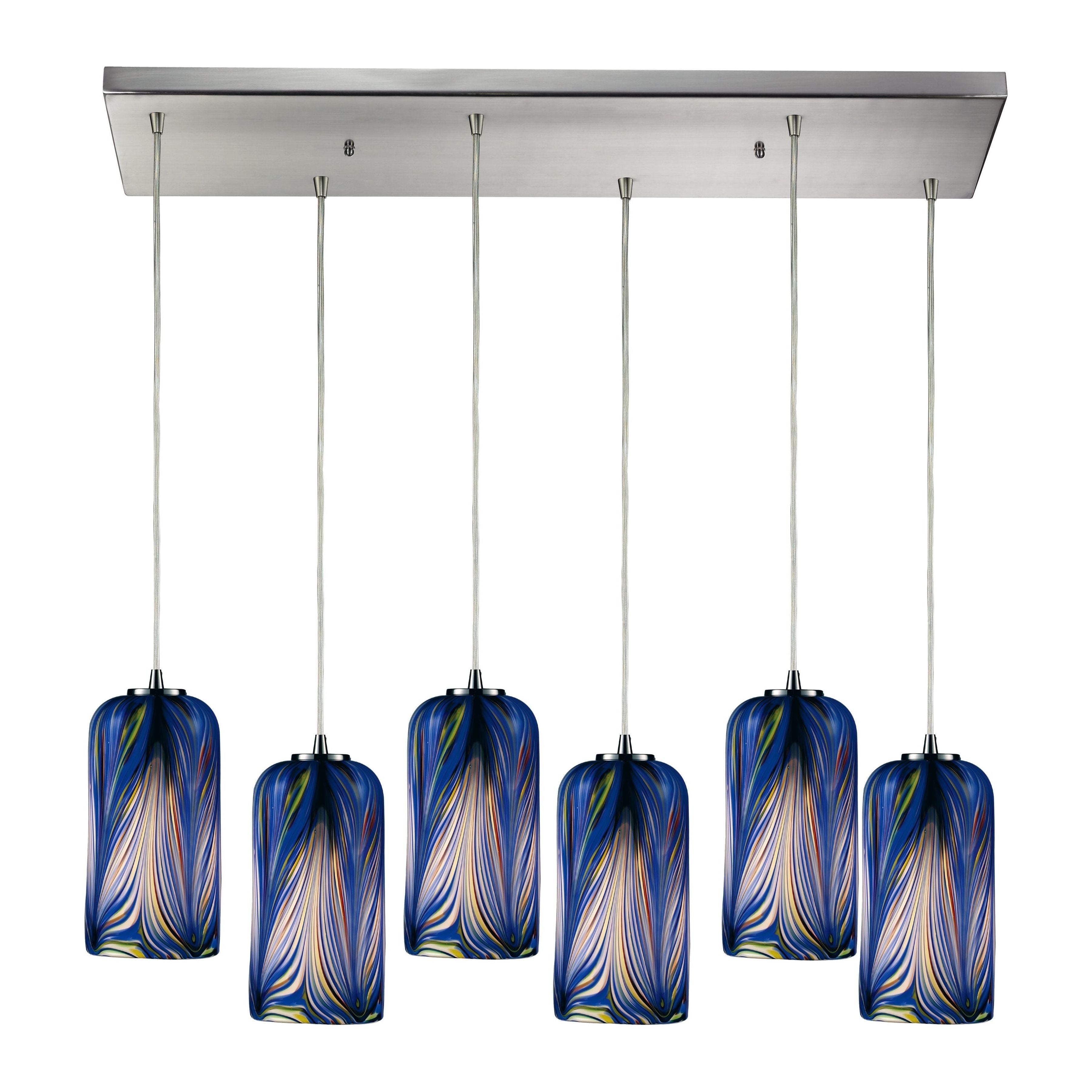 Molten 30" Wide 6-Light Pendant