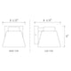 Z-Lite - Asher 1-Light Outdoor Wall Light - Lights Canada