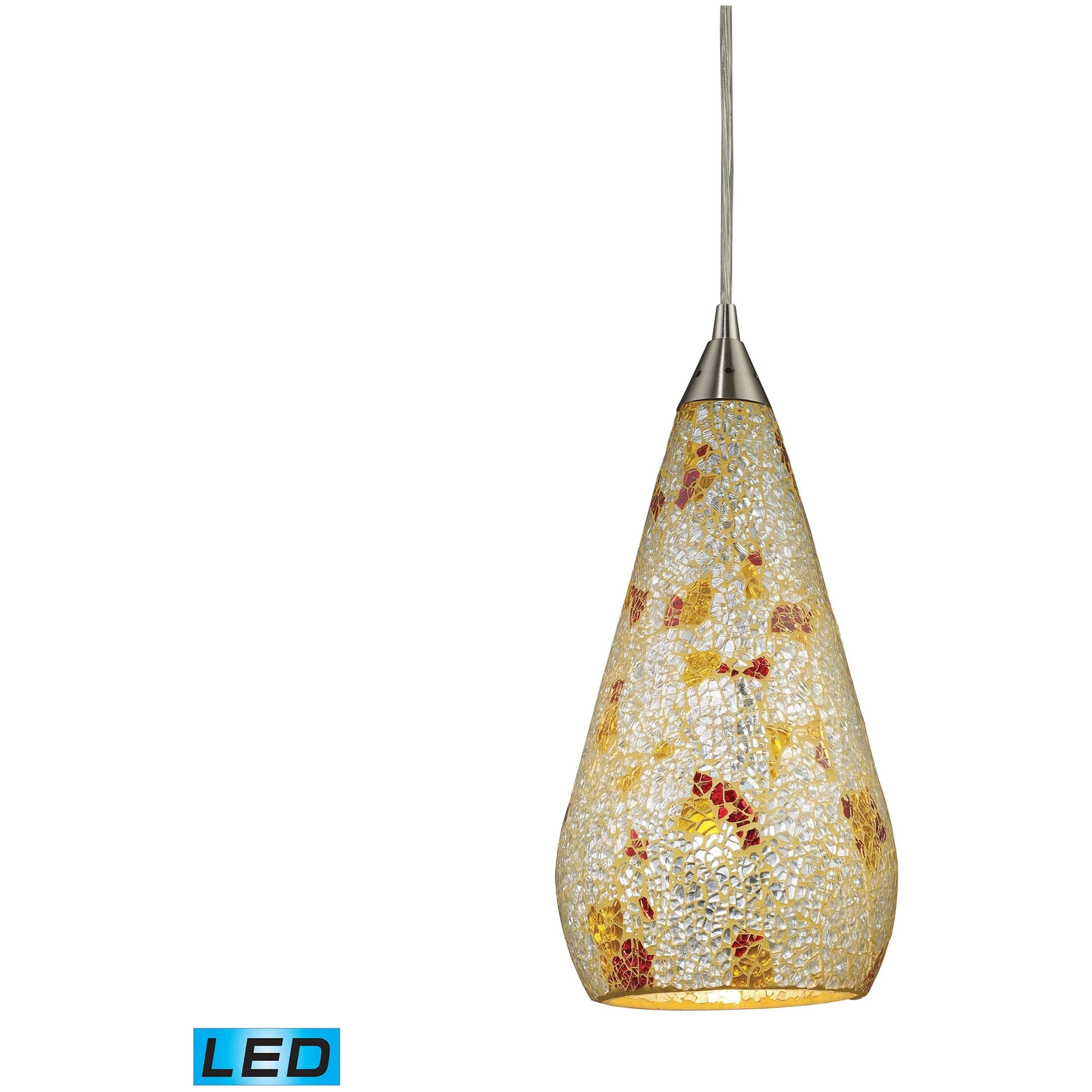 Curvalo 6" Wide 1-Light Mini Pendant