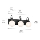 Kichler - Hex 22.75" 3-Light Vanity - Lights Canada