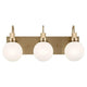 Kichler - Hex 22.75" 3-Light Vanity - Lights Canada