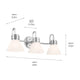 Farum 26" 3-Light Vanity Light