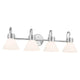 Farum 34" 4-Light Vanity Light