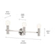 Kichler - Torche 24.25" 3-Light Vanity - Lights Canada
