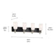 Kichler - Solia 32" 4-Light Vanity - Lights Canada