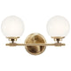 Benno 14.75" 2-Light Vanity Light