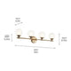 Benno 34" 4-Light Vanity Light