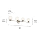 Benno 34" 4-Light Vanity Light