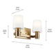 Adani 14.5" 2-Light Vanity Light