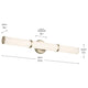 Rosh 32" Large LED Bath Bar