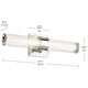 Laurene 18.5" Linear Bath Bar Small LED