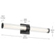 Laurene 26.5" Linear Bath Bar Medium LED