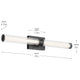 Laurene 31" Linear Bath Bar Large LED