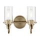 Kavi 12.5" 2-Light Vanity Light