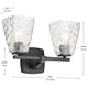 Marant 14.25" 2-Light Vanity Light