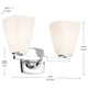 Marant 14.25" 2-Light Vanity Light